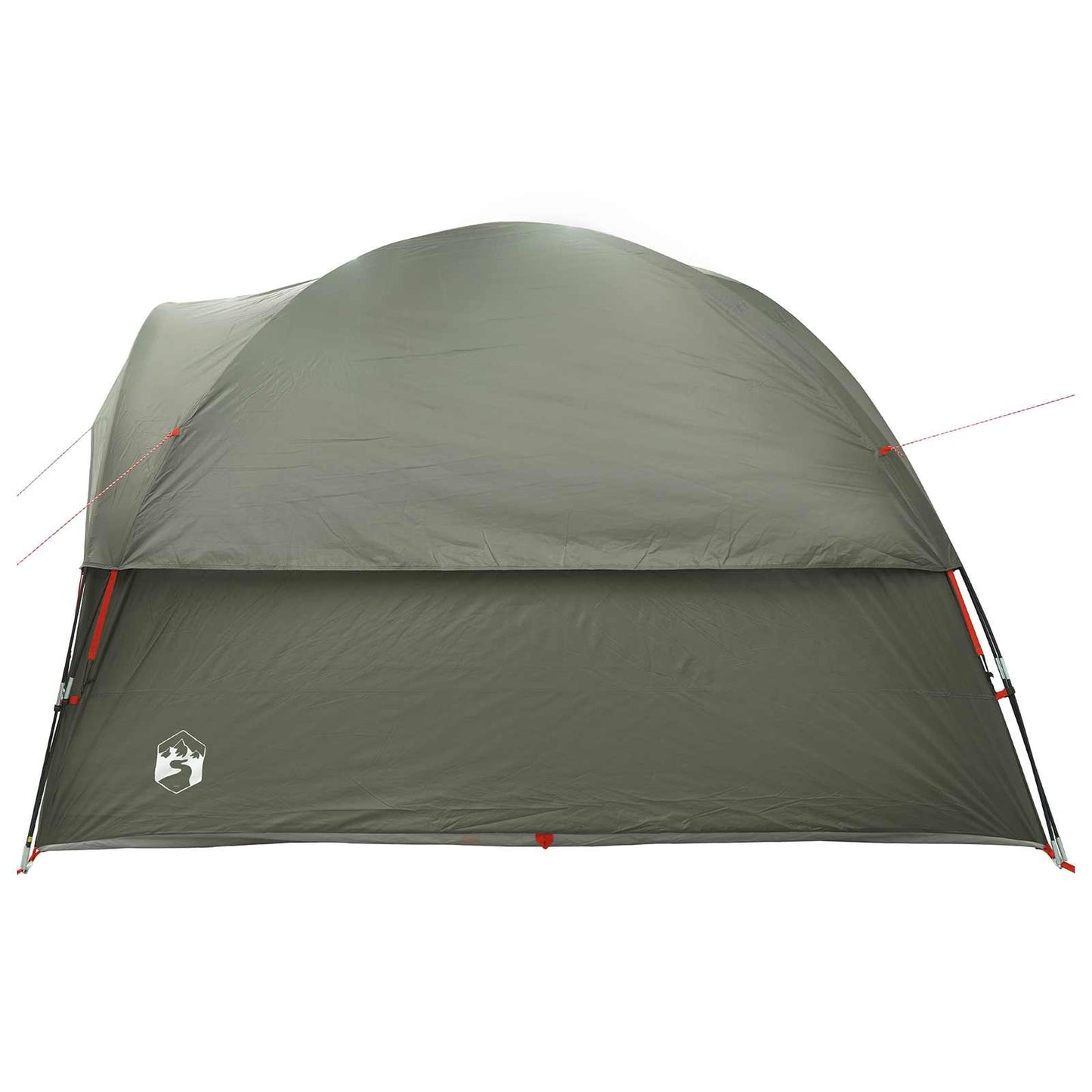 Family Tent with Rainfly Water-resistant 5-Person Army Green
