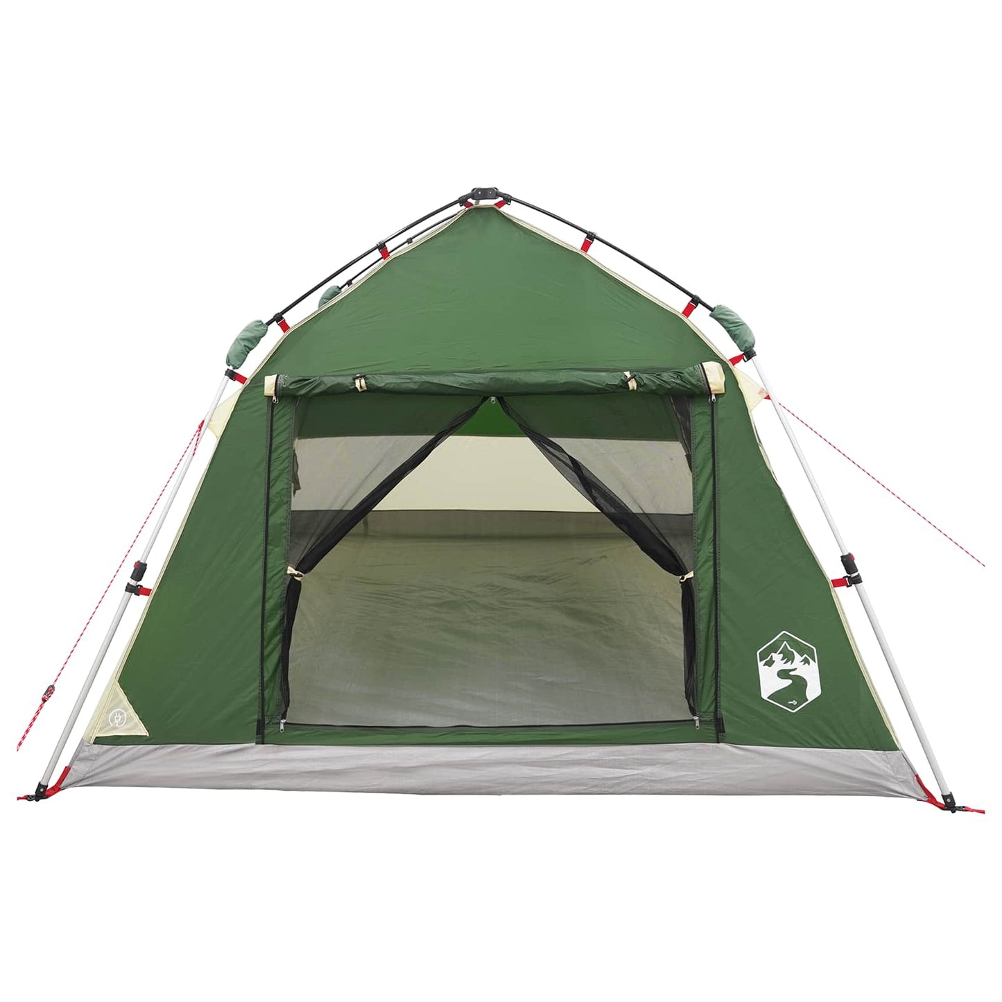 Instant Tent Water-resistant 3-Person 3-Person Green