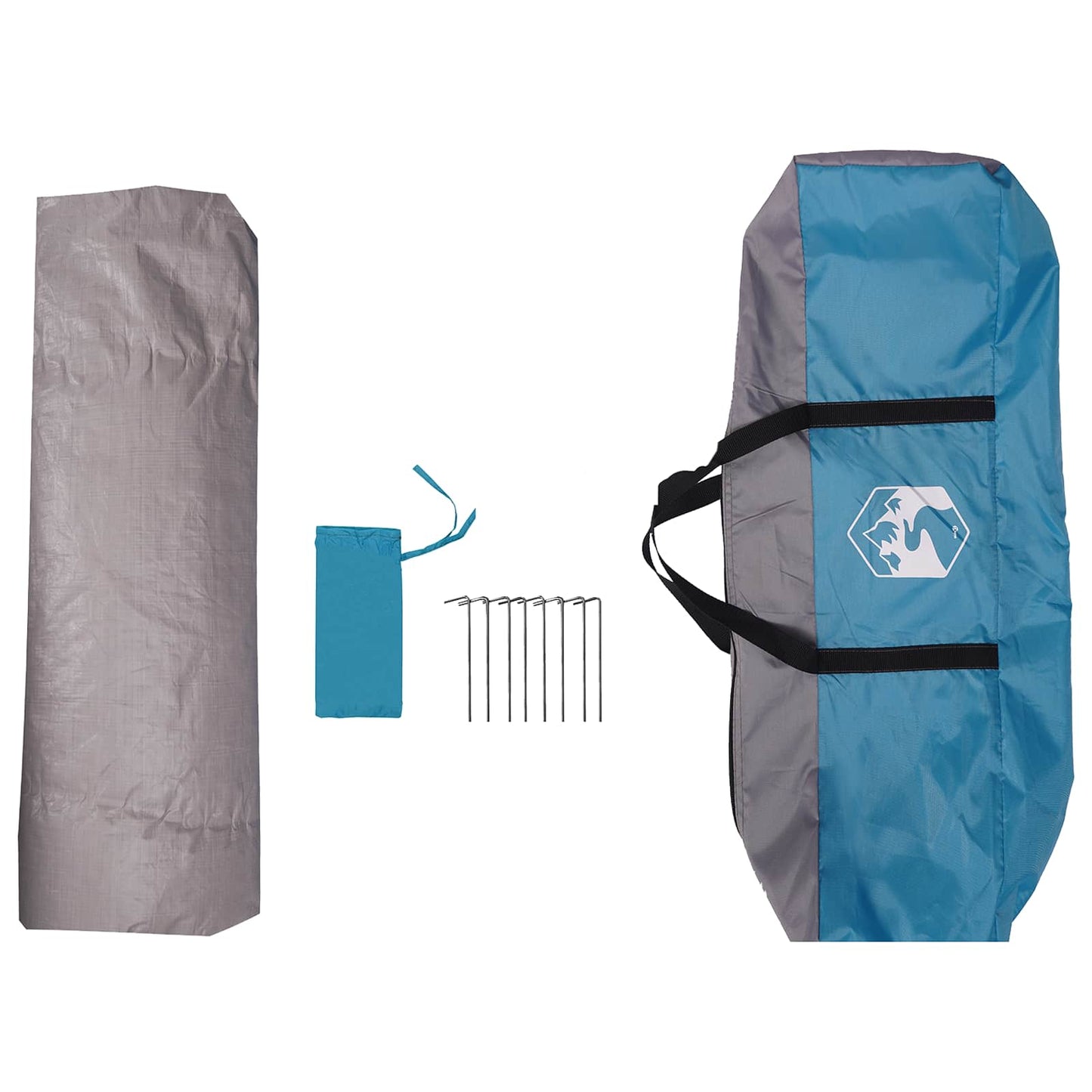 Instant Tent Water-resistant 3-Person Blue