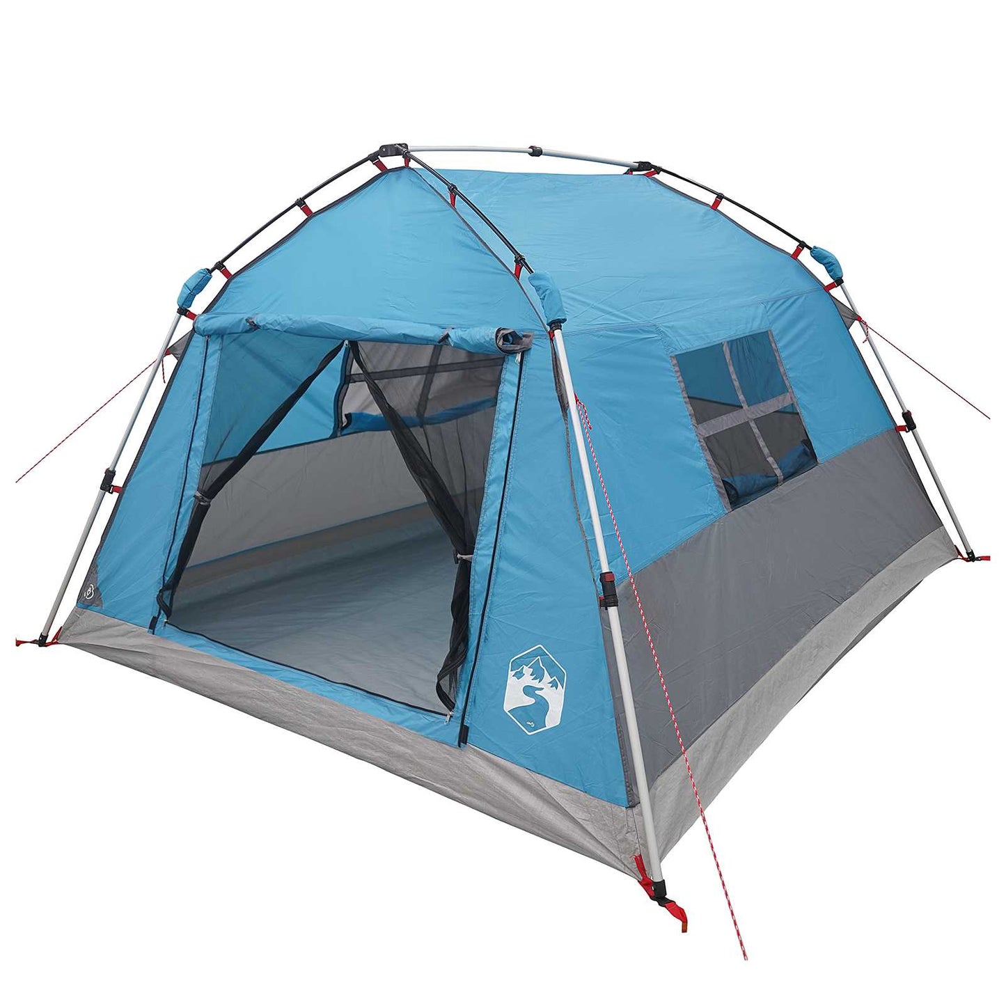 Instant Tent Water-resistant 3-Person Blue
