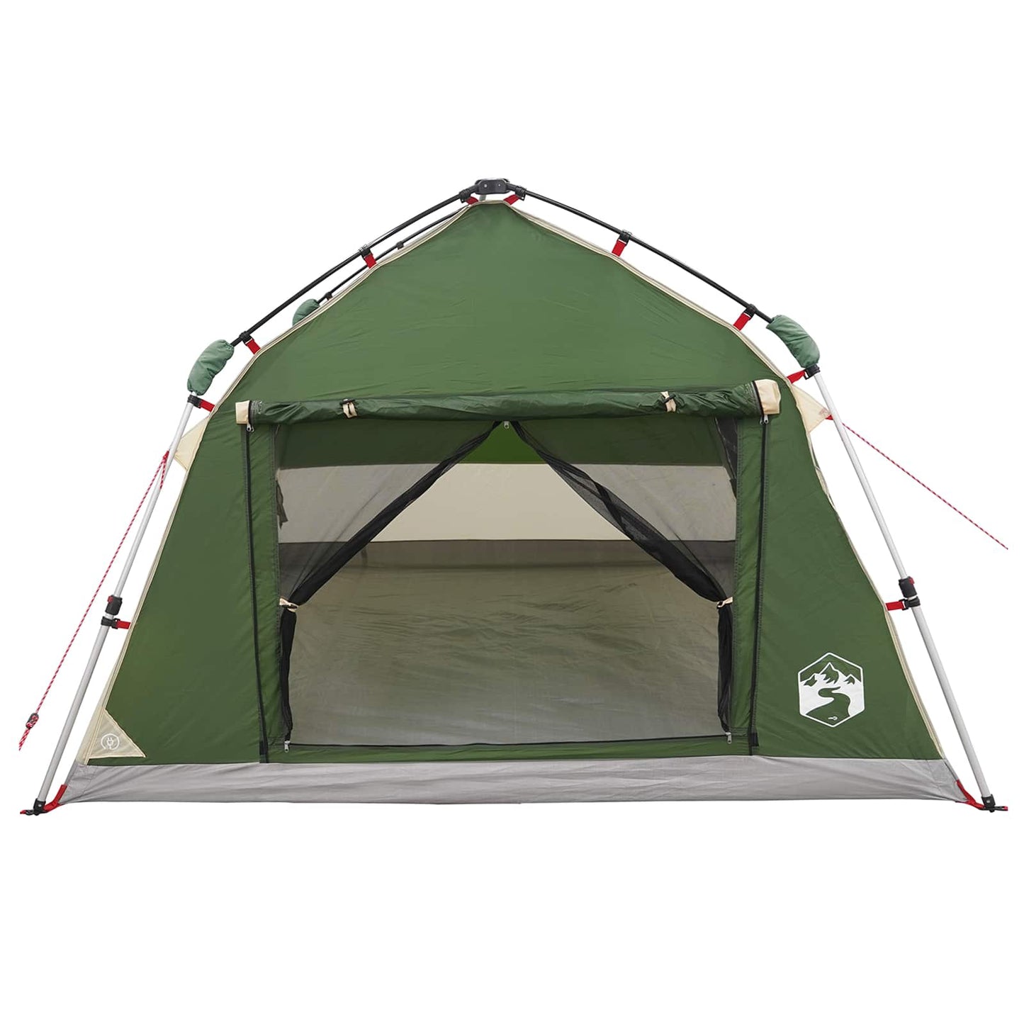 Instant Tent Water-resistant 4-Person Green