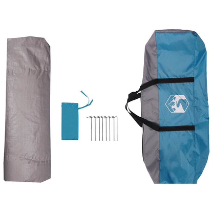 Instant Tent Water-resistant 4-Person Blue