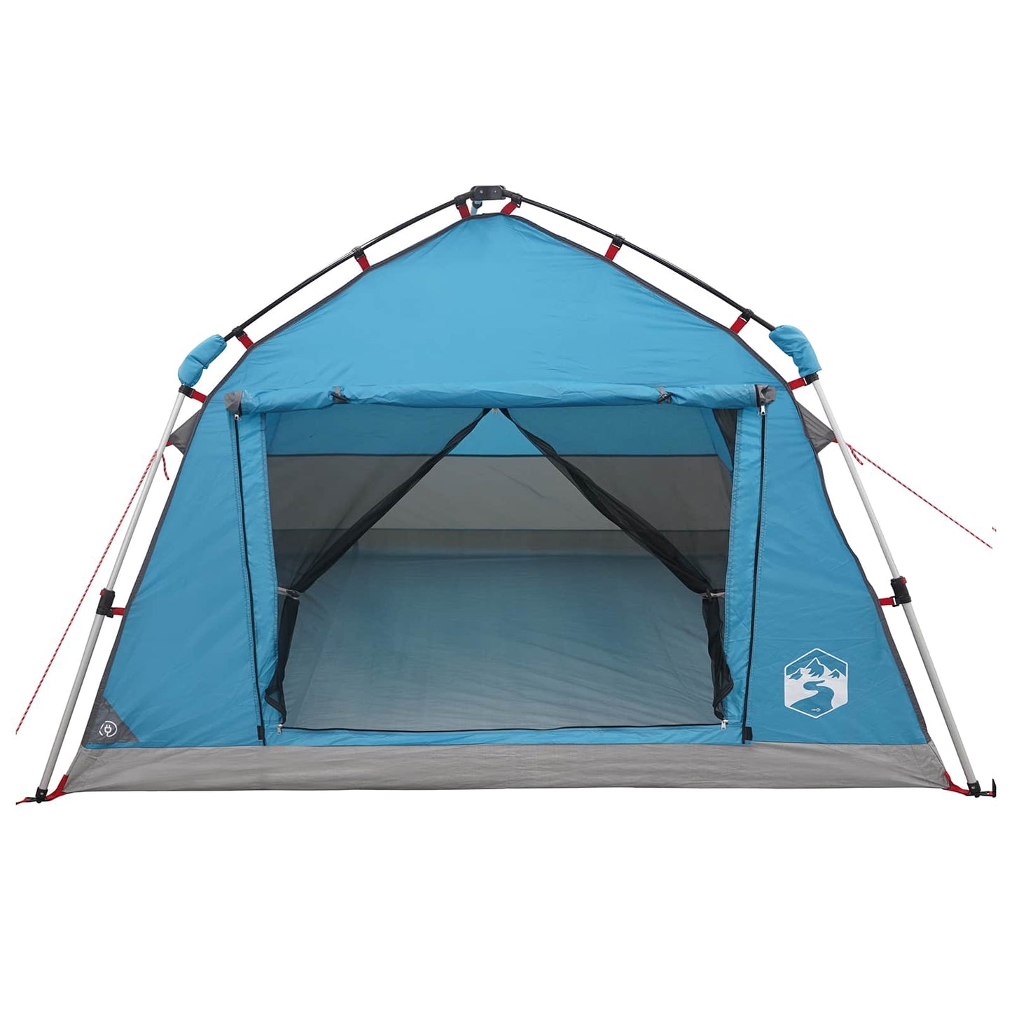 Instant Tent Water-resistant 4-Person Blue