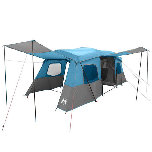 Instant Tent with Rainfly Water-Resistant 3-Person Blue