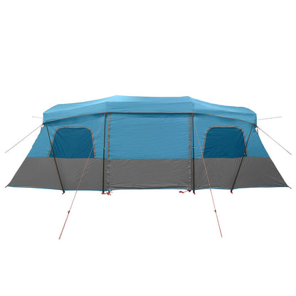 Instant Tent with Rainfly Water-Resistant 3-Person Blue