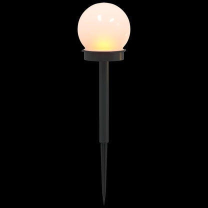 Outdoor Solar Lights with Ground Spike 8 pcs Warm White 38.5 cm