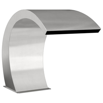 Pool Fountain Silver 61 x 30 x 71 cm Stainless Steel