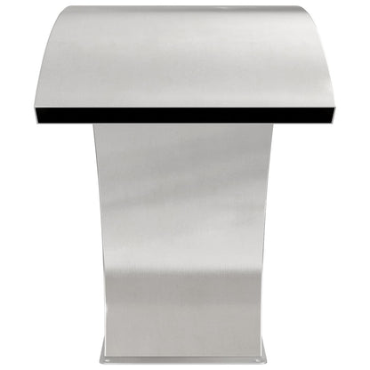 Pool Fountain Silver 61 x 30 x 71 cm Stainless Steel