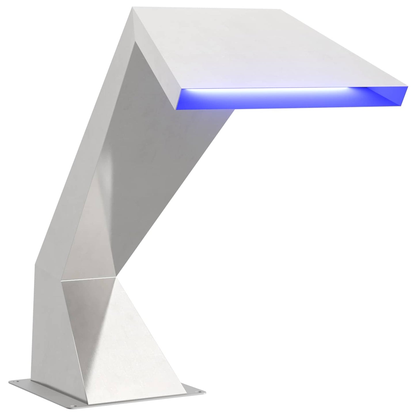Pool Waterfall Stainless Steel 63.5 x 29 x 51 cm Silver