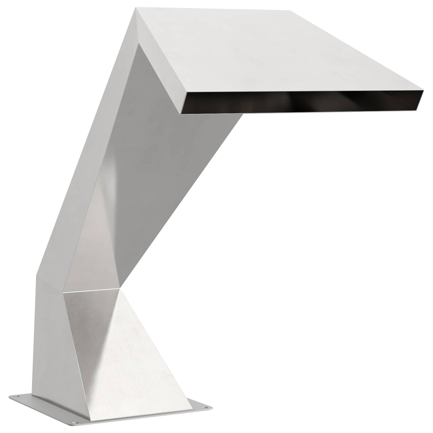 Pool Waterfall Stainless Steel 63.5 x 29 x 51 cm Silver