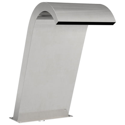 Pool Fountain Silver 47 x 31 x 60 cm Stainless Steel