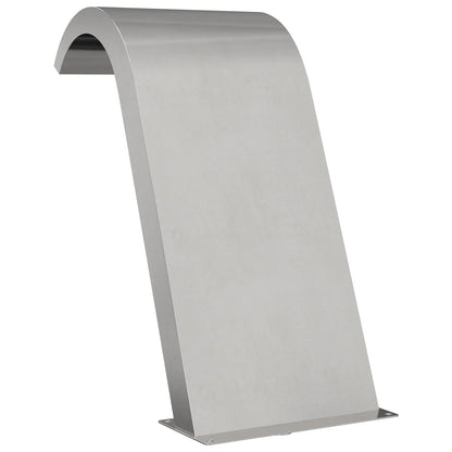 Pool Fountain Silver 47 x 31 x 60 cm Stainless Steel