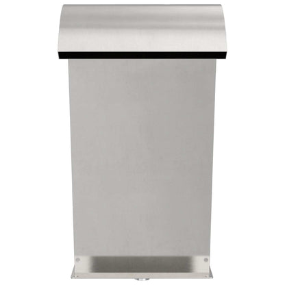 Pool Fountain Silver 47 x 31 x 60 cm Stainless Steel