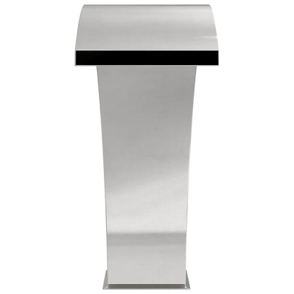 Pool Fountain Silver 60 x 30 x 70 cm Stainless Steel