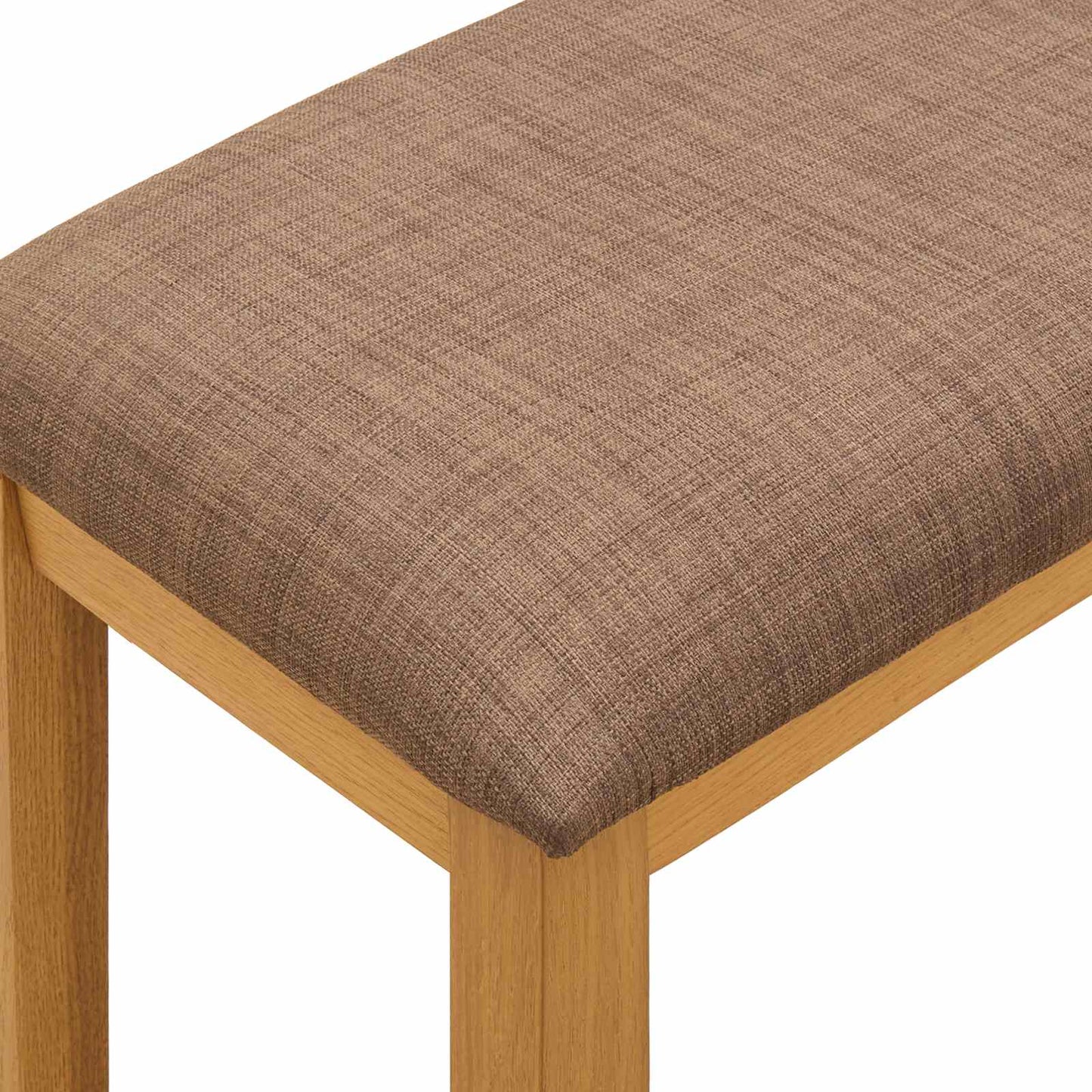 Dining Bench 95 x 32 x 45 cm Solid Oak Wood Grey