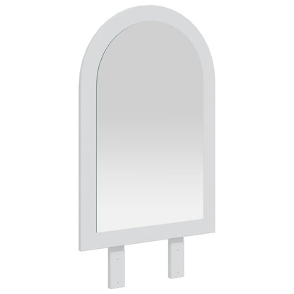 Dressing Table Set FAUSKE 2 pcs White 76 x 50 x 143 cm