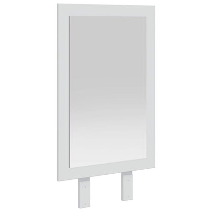 Dressing Table Set FAUSKE 2 pcs White 100 x 50 x 143 cm
