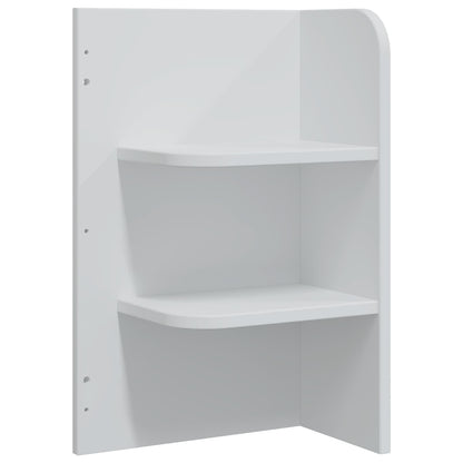 Dressing Table Set FAUSKE 3 pcs White 76 x 50 x 143 cm