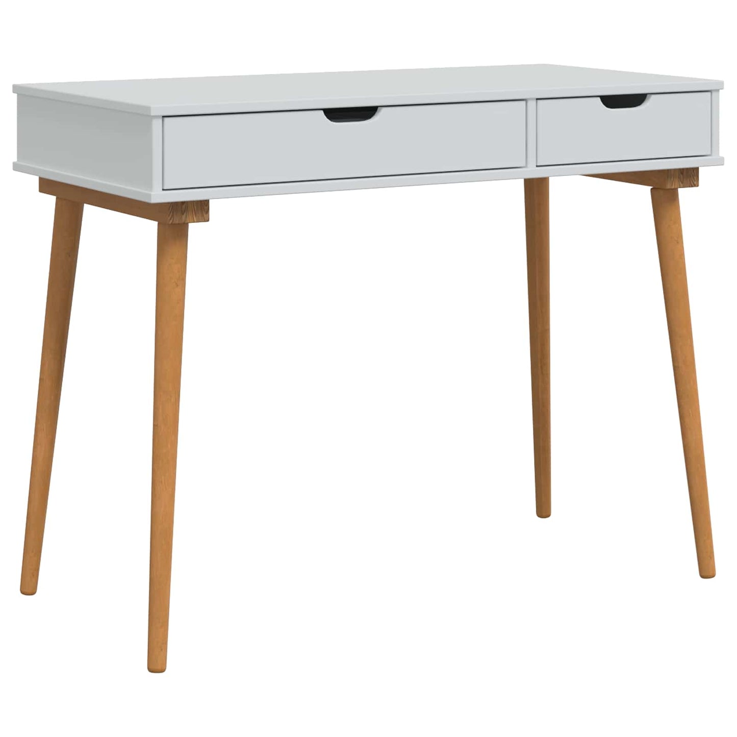 Dressing Table Set FAUSKE 3 pcs White 100 x 50 x 143 cm