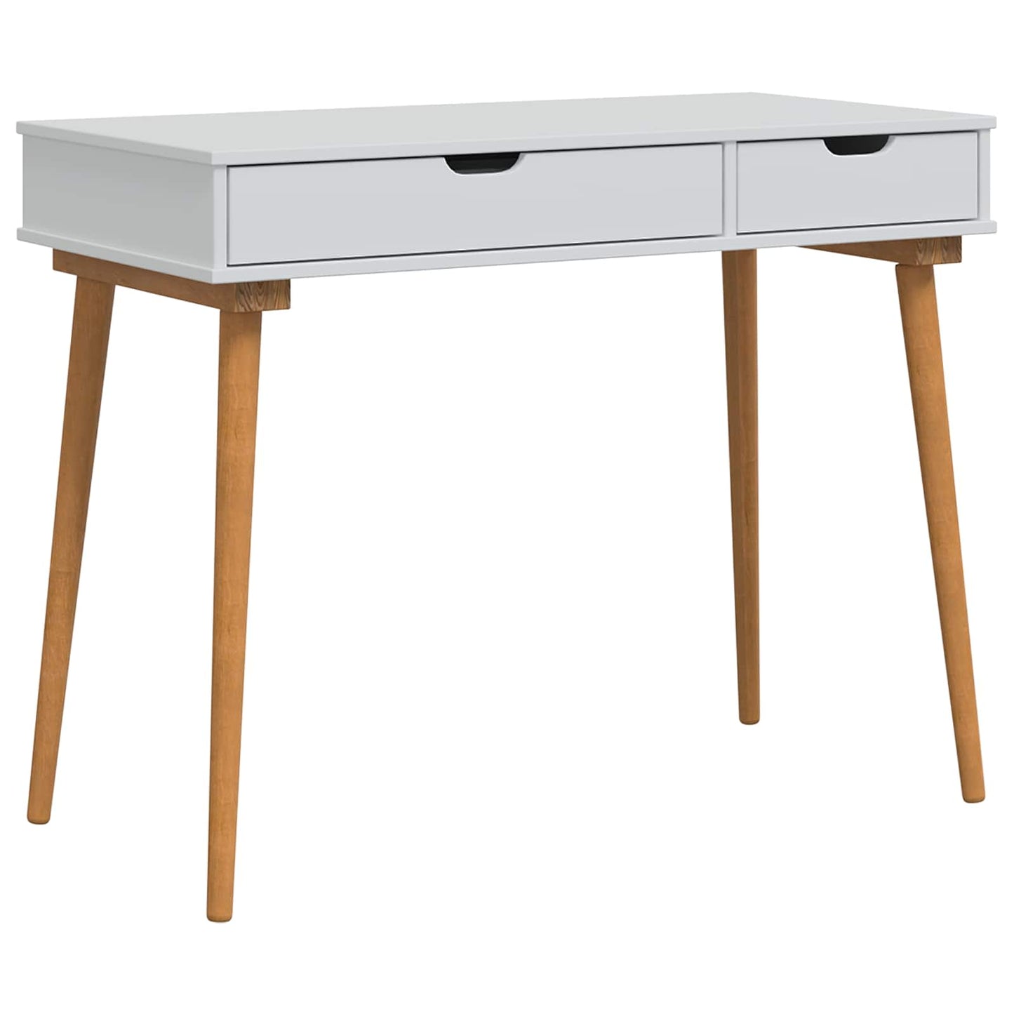 Dressing Table Set FAUSKE 4 pcs White 76 x 50 x 143 cm