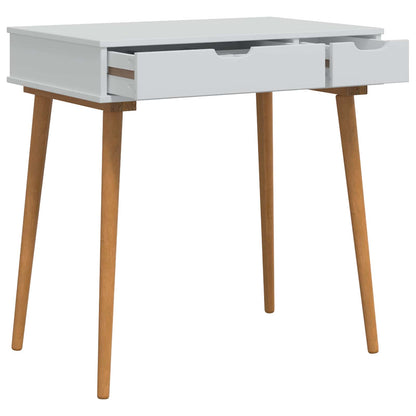 Dressing Table Set FAUSKE 4 pcs White 76 x 50 x 143 cm