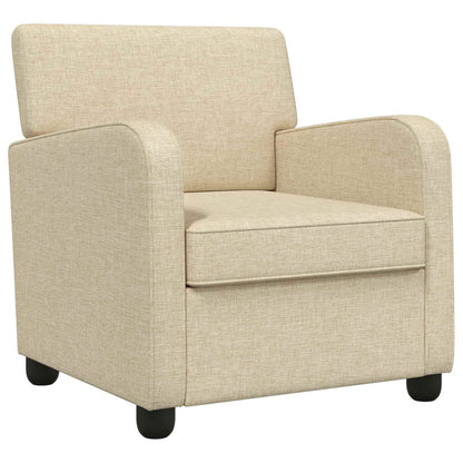 Armchair Cream Fabric