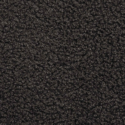 Armchair Black Faux Lamb Fleece