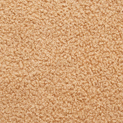 Armchair Beige Faux Lamb Fleece
