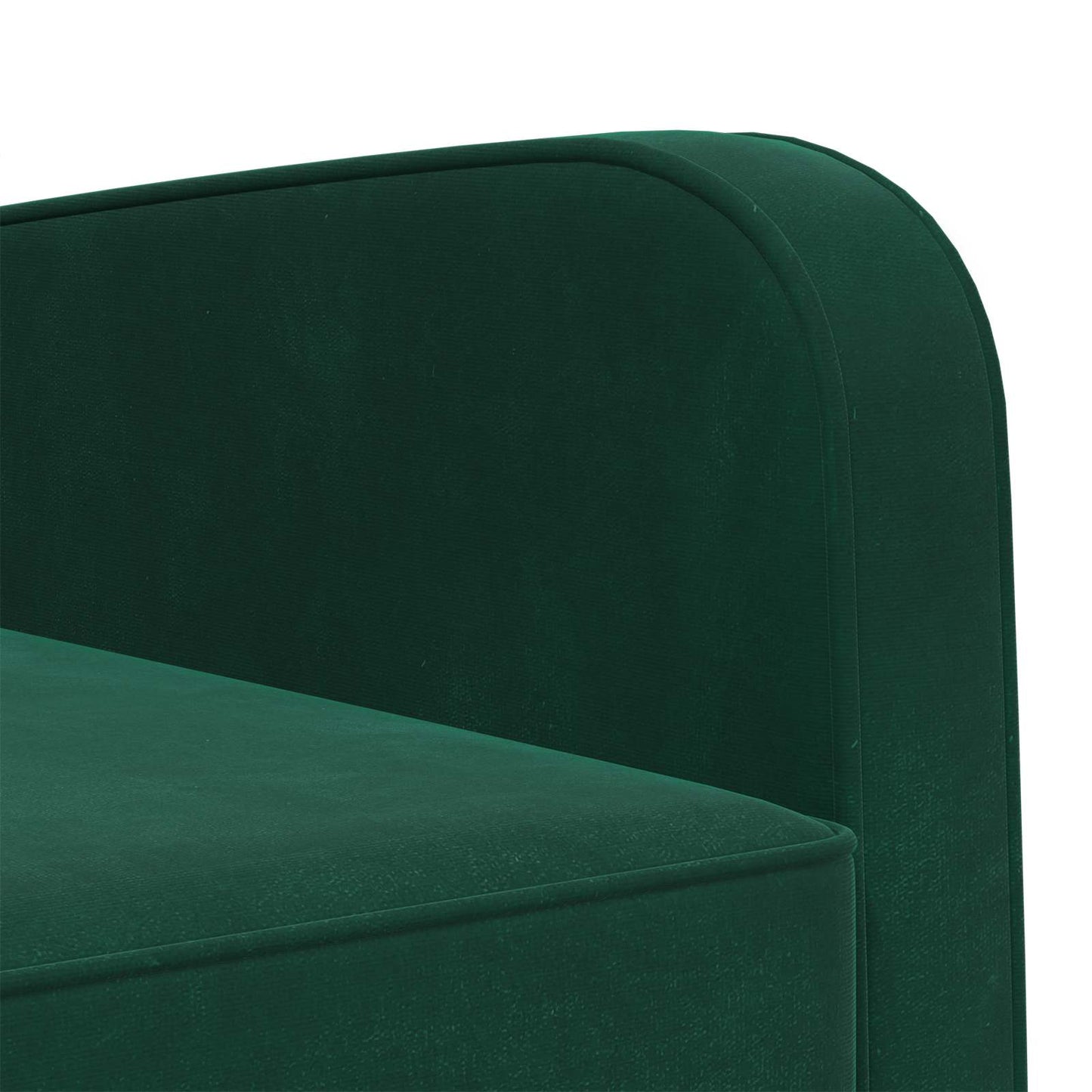 Armchair Dark Green Velvet