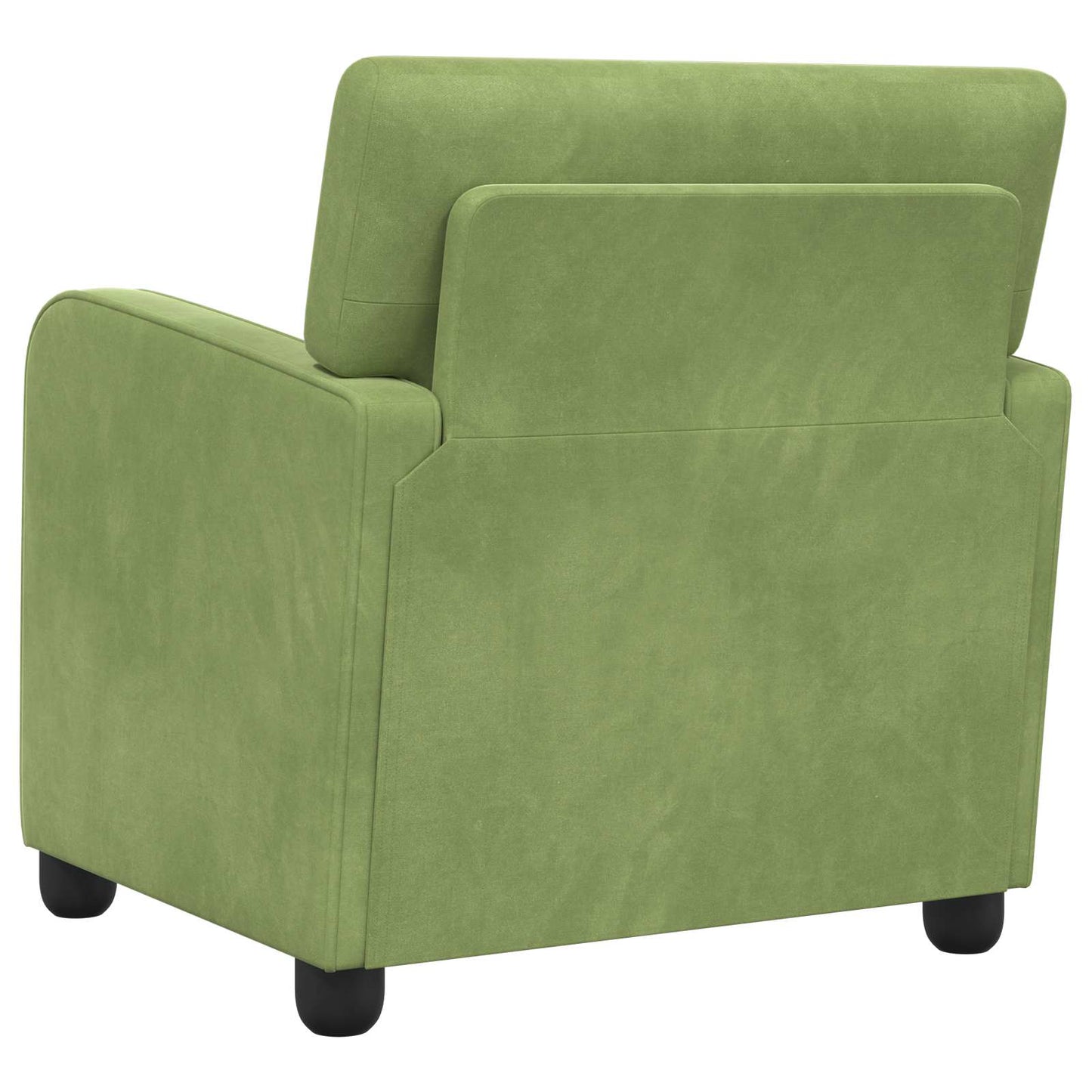 Armchair Light Green Velvet