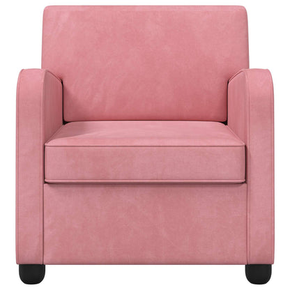 Armchair Pink Velvet
