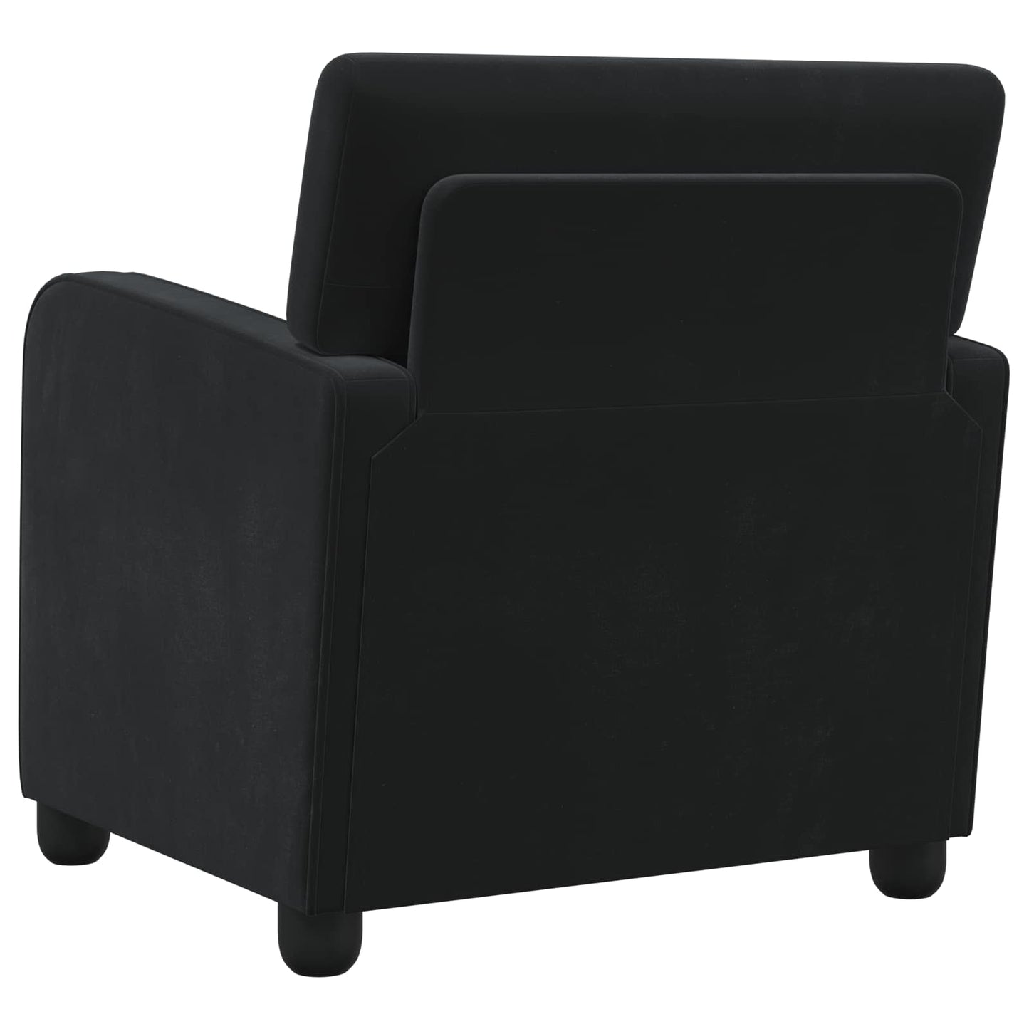 Armchair Black Velvet