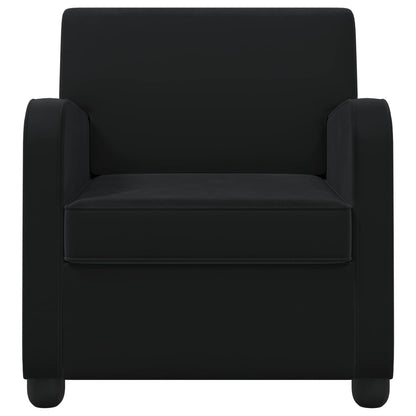 Armchair Black Velvet
