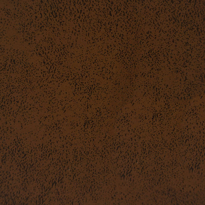 Armchair Brown Faux Suede Leather