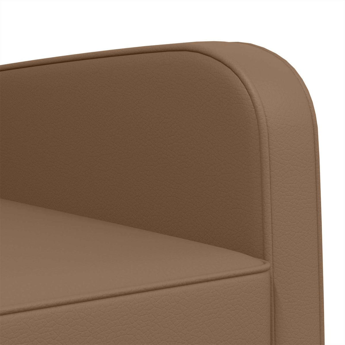 Armchair Cappuccino Faux Leather
