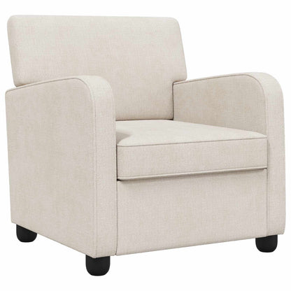 Armchair Cream Chenille
