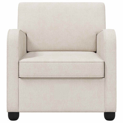 Armchair Cream Chenille