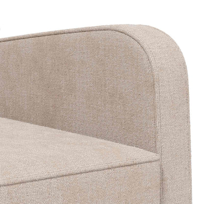 Armchair Beige Chenille