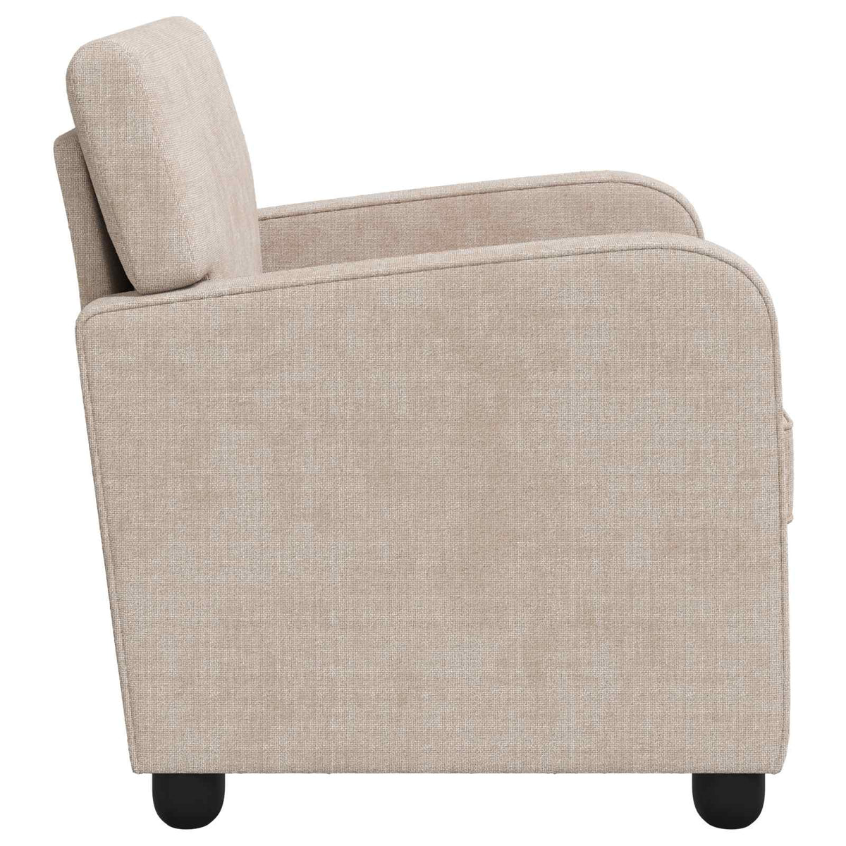 Armchair Beige Chenille