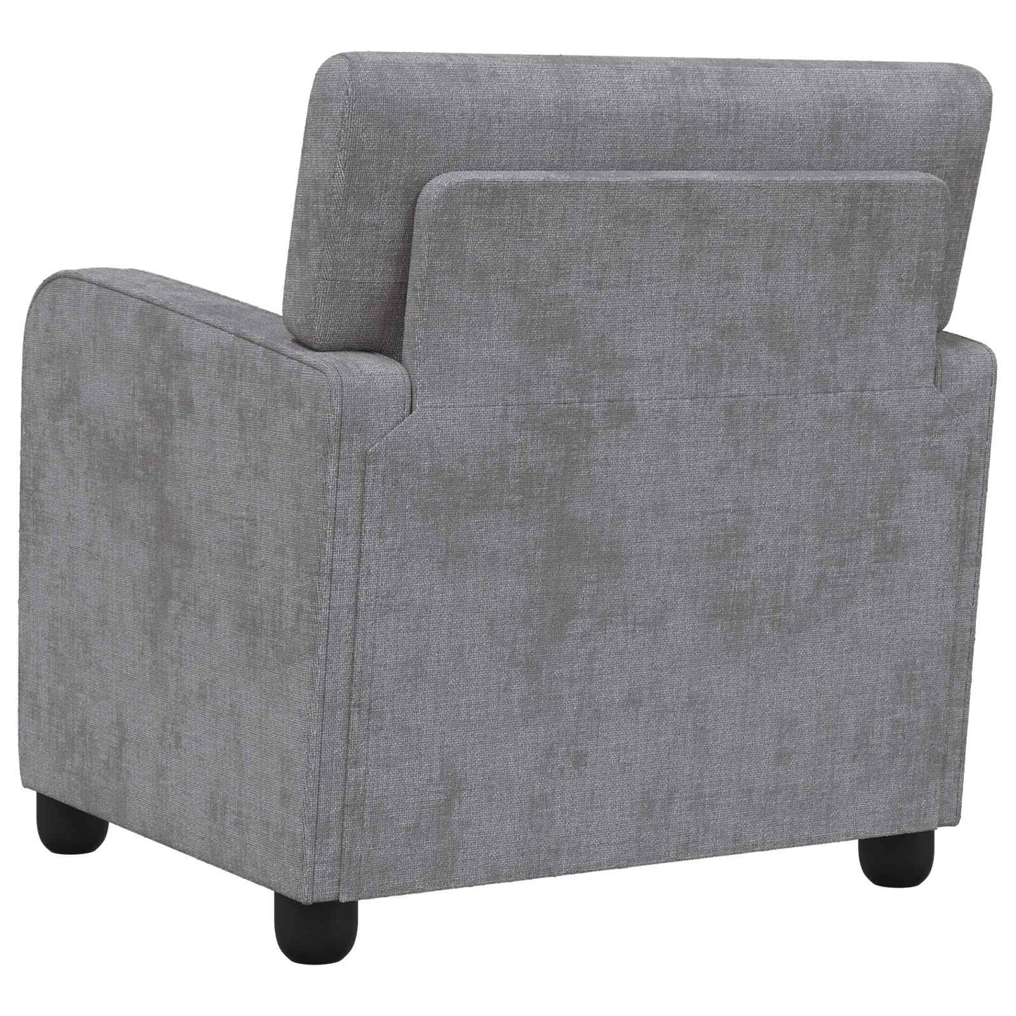 Armchair Light Grey Chenille