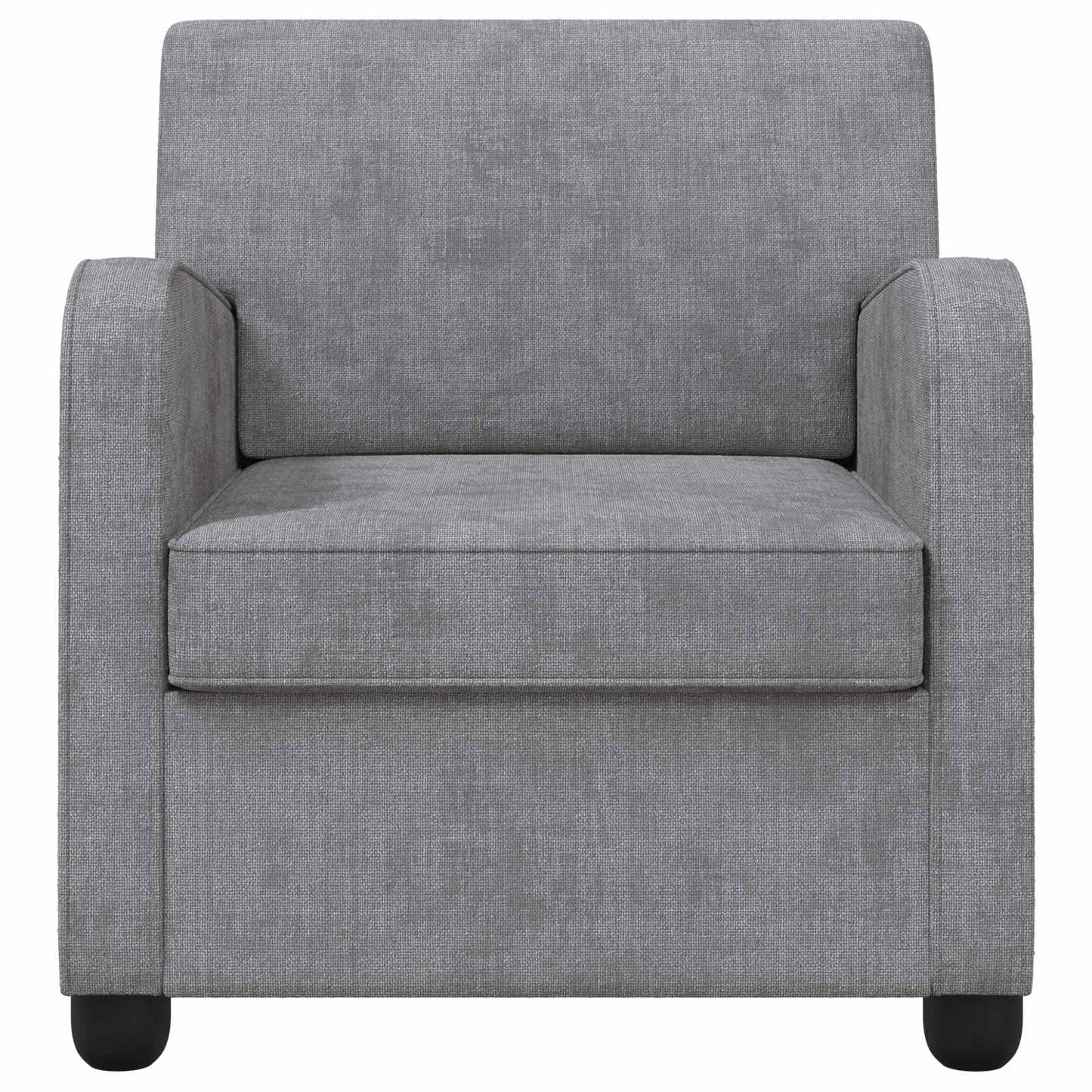 Armchair Light Grey Chenille