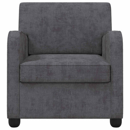Armchair Dark Grey Chenille