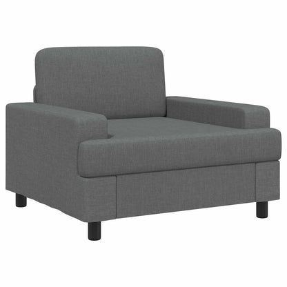 Armchair Dark Grey Fabric