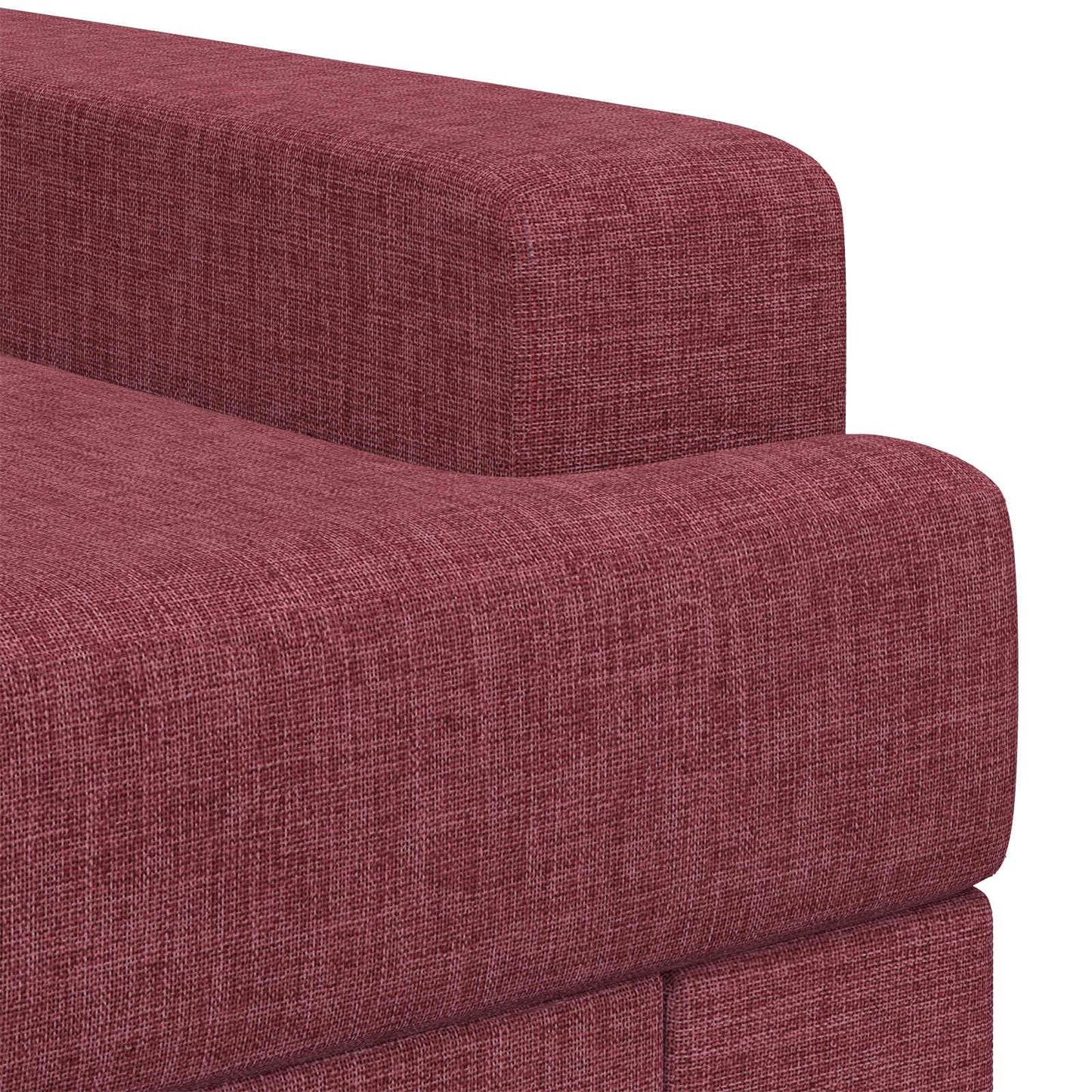 Armchair Wine Red Fabric