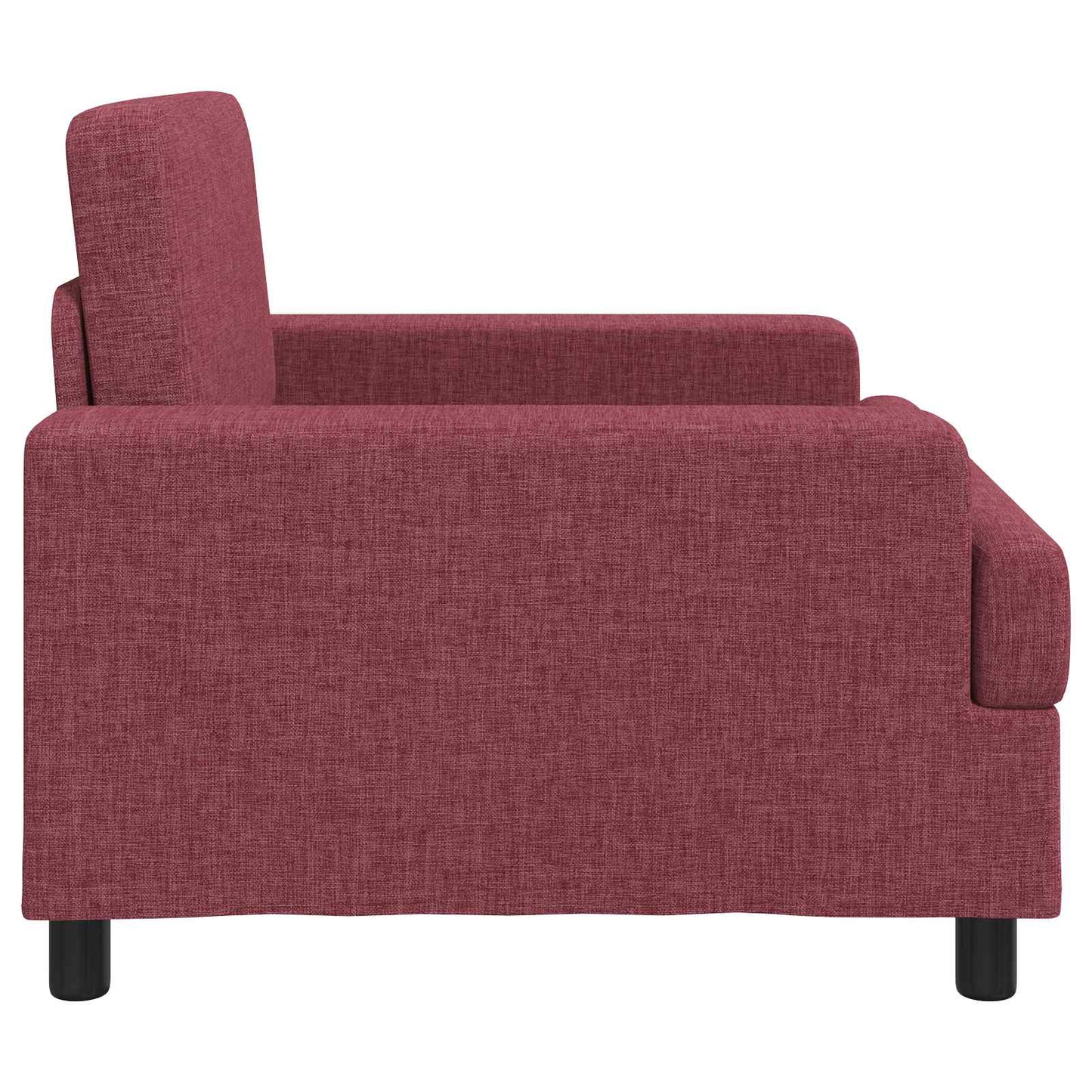 Armchair Wine Red Fabric
