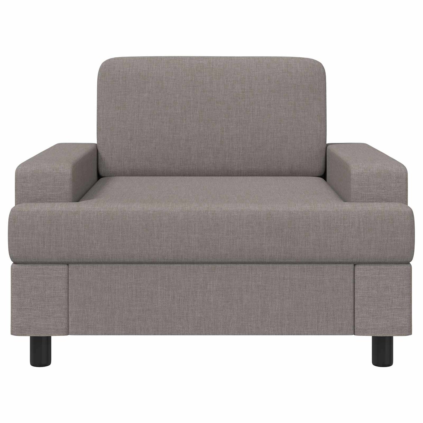 Armchair Taupe Fabric