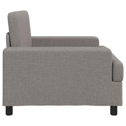Armchair Taupe Fabric