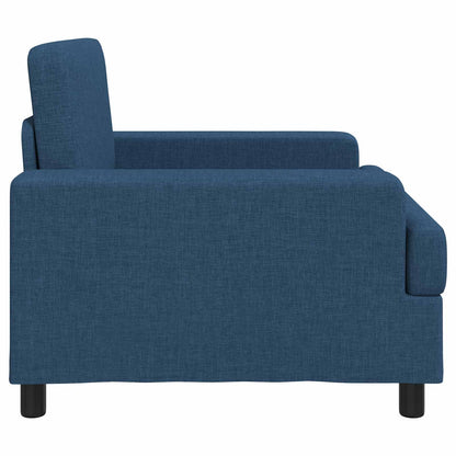 Armchair Blue Fabric