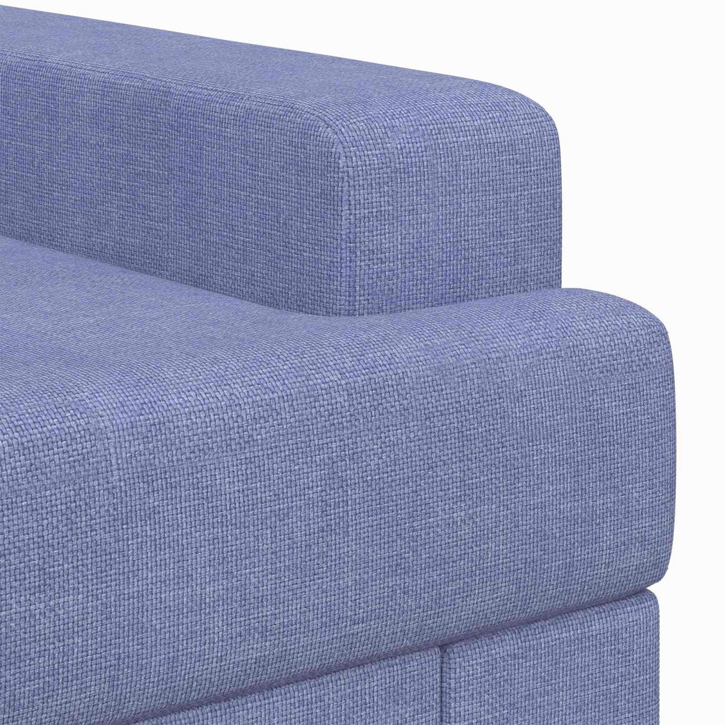 Armchair Jeans Blue Fabric