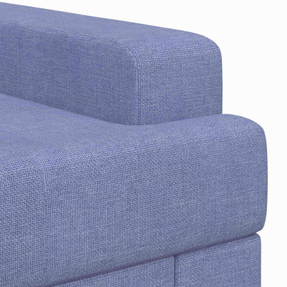 Armchair Jeans Blue Fabric